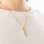 KAYA sieraden Bar Necklace with Coordinates