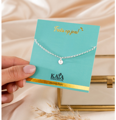 KAYA sieraden Personalized bracelet 'Proud of you'
