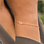 KAYA sieraden Inline armband Letters | Kies het aantal