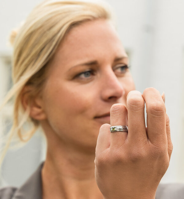 KAYA sieraden Geboortesteenring 'Delicate'