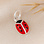 KAYA sieraden Silver charm 'Ladybug'