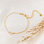 KAYA sieraden Inline armband Letters | Kies het aantal
