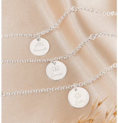 KAYA sieraden Kinderarmband met Naam | Kies Je Symbool