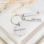 KAYA sieraden Keychain Disc with Name Charms for Teacher | Choose Your Charms