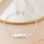 KAYA sieraden Personalized Bracelet 'Classic Bar'