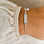 KAYA sieraden Personalized Bracelet 'Classic Bar' with Charm