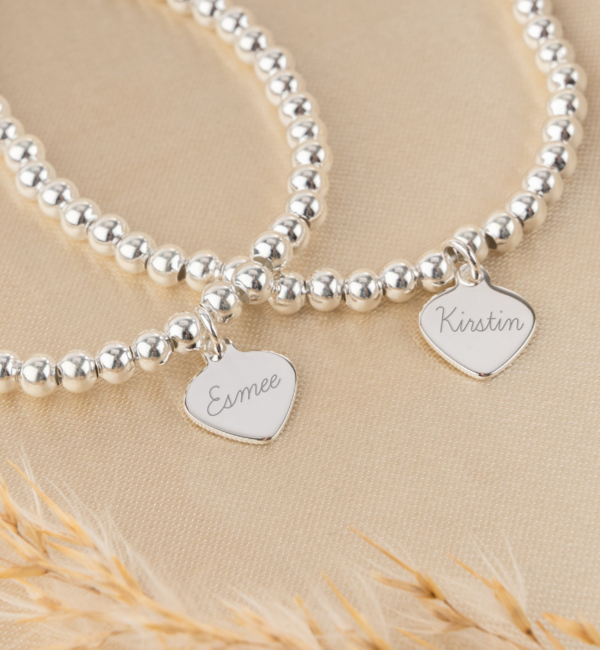 KAYA sieraden 3 Silver Bracelets "Ask yourself together '