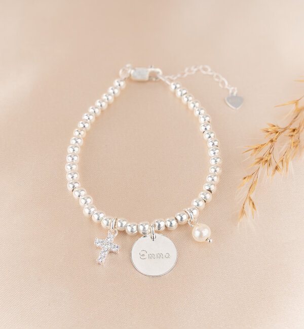 KAYA sieraden Faith charm bracelet 'Cute Balls'