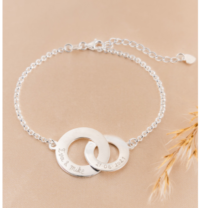 KAYA sieraden Personalized Bracelet ‘Entwined’