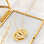 KAYA sieraden Ketting met Naam 'Intertwined'