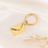 KAYA sieraden Keychain 'Letter' with Name engraving