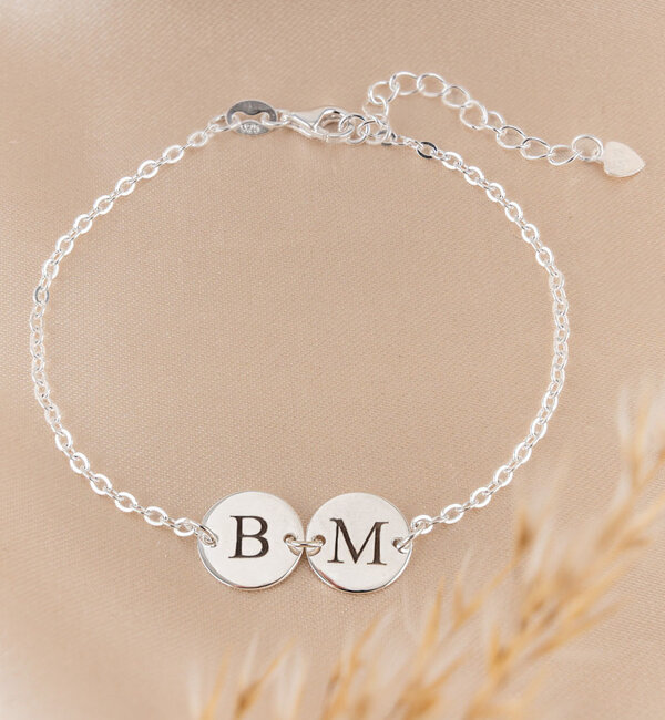 KAYA sieraden Armband met Letters 'Initiaal'