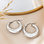 KAYA sieraden Statement hoop earrings ‘Hoops’ 20 mm | Stainless Steel