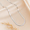 KAYA sieraden Flat Necklace | Stainless Steel
