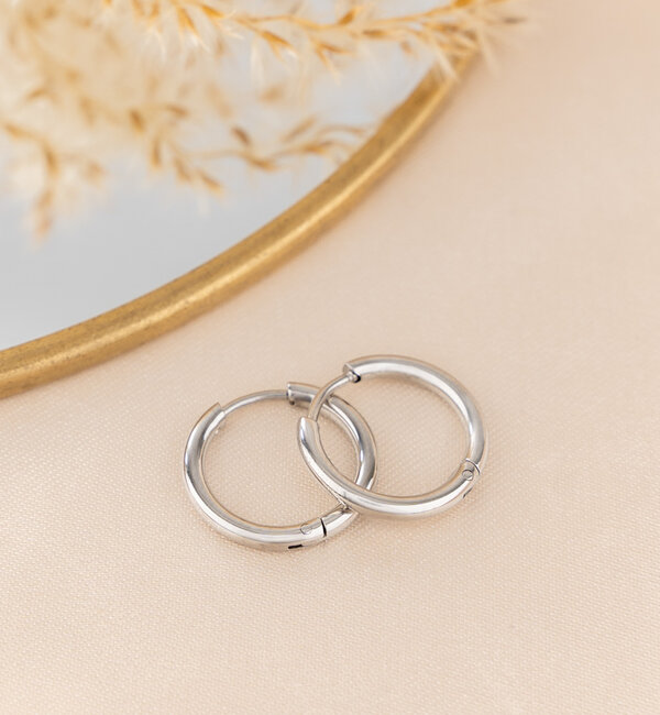 KAYA sieraden Earrings 16 mm | Stainless Steel