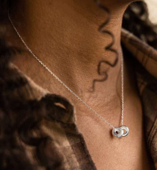 KAYA sieraden Donut necklace | 2 names