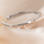 KAYA sieraden Bangle with text 'Engrave me'