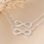 KAYA sieraden 3 Necklaces 'Infinity Crystal'