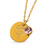 KAYA sieraden Birthstone with Birth Flower Necklace I June