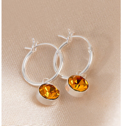 KAYA sieraden Creoles 'Birthstone' I Choose the color