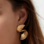 KAYA sieraden Statement Earrings 'S-Shape'| Alloy