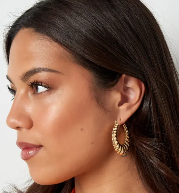 KAYA sieraden Statement Earrings 'Bubble' | Metal