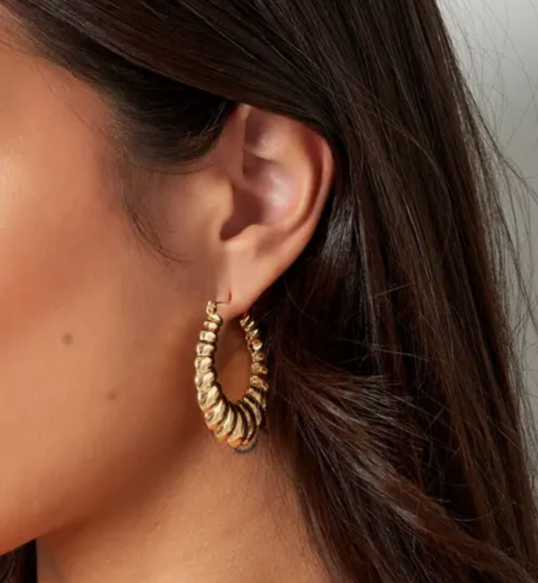KAYA sieraden Statement Earrings 'Bubble' | Metal