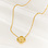 KAYA sieraden Clover Necklace 'Lucky | Stainless Steel