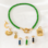 KAYA sieraden Green Bracelet 'Urban Chic' - Create your own | Stainless Steel