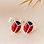 KAYA sieraden Children's earrings 'Ladybug'