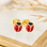 KAYA sieraden Children's earrings 'Ladybug'