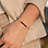 KAYA sieraden Link bracelet Black 'Urban Chic' | Stainless Steel