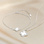 KAYA sieraden Pavé Clover Necklace I Zirconia Crystals