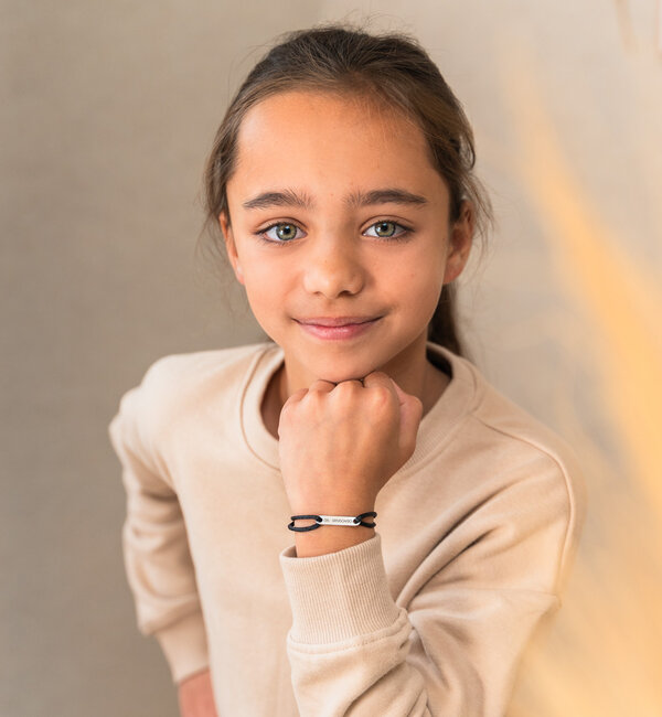 KAYA sieraden SOS children's bracelet with telephone number | Stainless Steel
