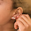 KAYA sieraden Silver children's earrings 'Rainbow'