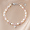 KAYA sieraden Pearl bracelet 'Little Diva' with Charm