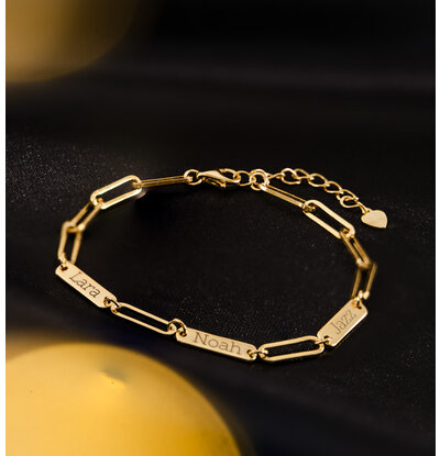 KAYA sieraden Kerst Armband 'Closed Forever'