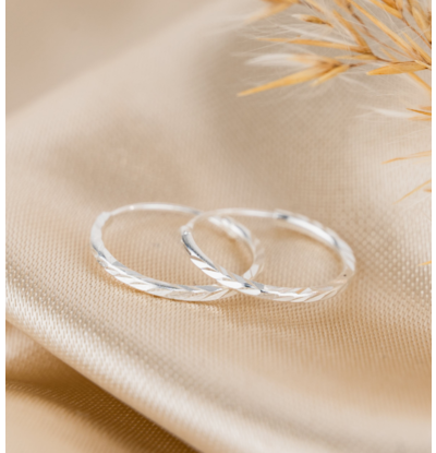 KAYA sieraden Creoles 'Vintage Hoops' | 14mm