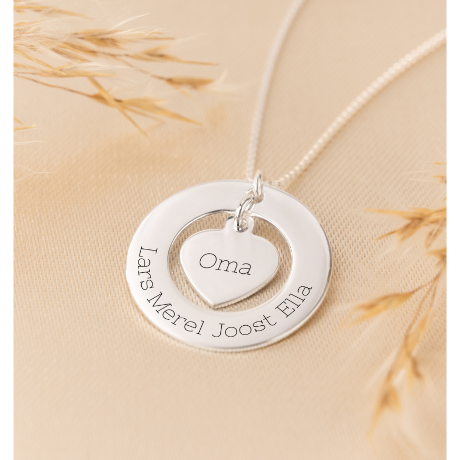 ULOMEOO Eerste Ketting voor Vrouwen 925 Sterling Zilveren ULOMEOO Eerste Ketting voor Vrouwen 925 Sterling Zilveren