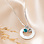 KAYA sieraden Necklace ‘Circle of Life’ with 2 birthstones