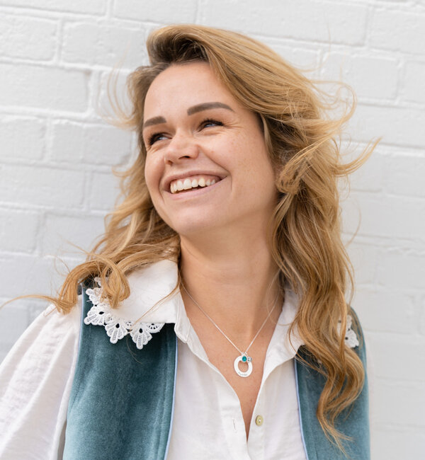 KAYA sieraden Necklace ‘Circle of Life’ with 2 birthstones