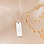 KAYA sieraden Ketting met Geboortebloem 'Bar'