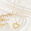KAYA sieraden Necklace ‘In My Heart’ with engraving