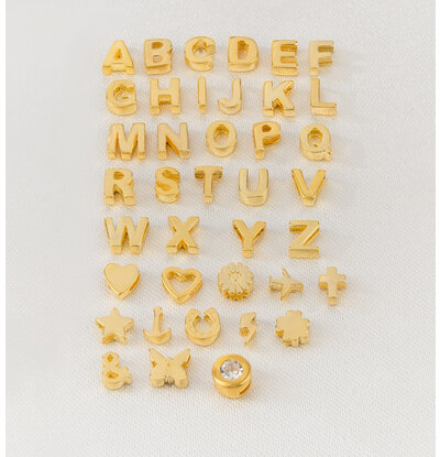 KAYA sieraden 3D Letter Charms