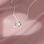 Gegraveerde sieraden Valentijn Ketting met Foto 'Vintage Heart' Medaillon
