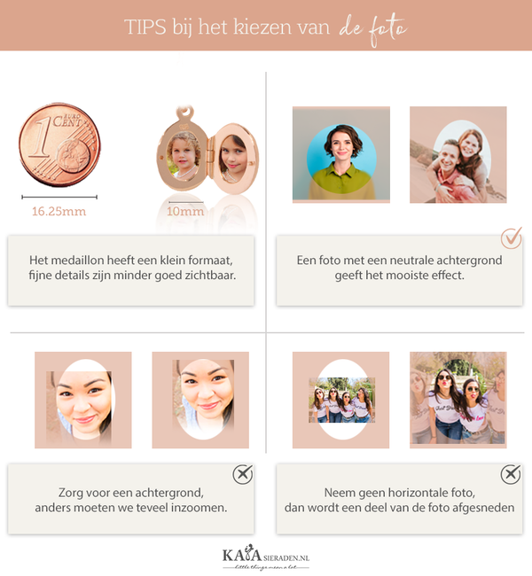 Gegraveerde sieraden Valentijn Ketting met Foto 'Vintage' Ovaal Medaillon