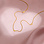 KAYA sieraden Ketting 'Kleine hartjes' | Stainless Steel