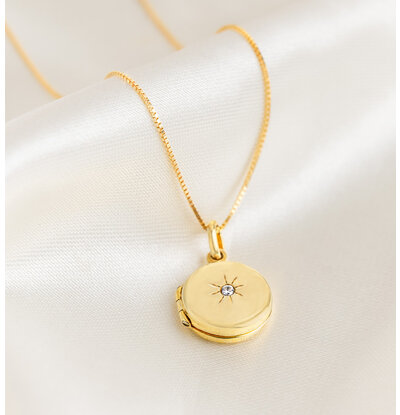 Gegraveerde sieraden Necklace with Photo in 'Diamond'