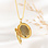 Gegraveerde sieraden Necklace Locket with Fingerprint 'Oval'