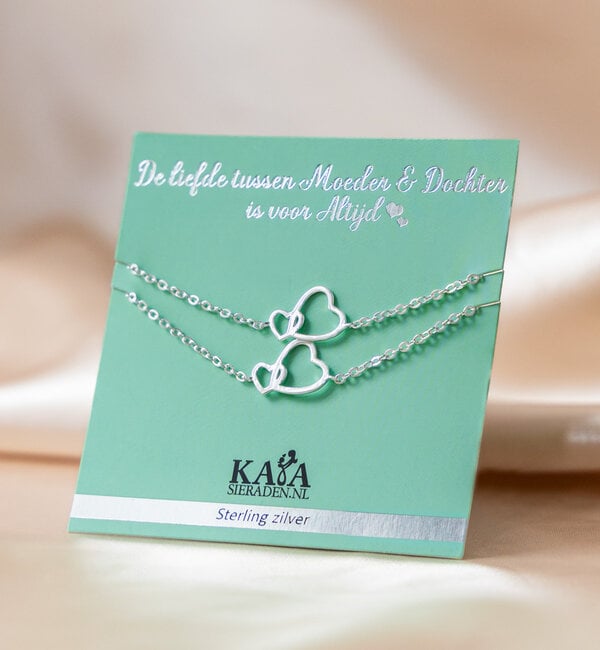 KAYA sieraden Cadeaudoosje  moeder en dochter Connected